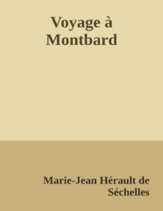 Couverture de Voyage à Montbard