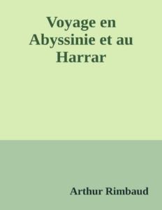 Couverture de Voyage en Abyssinie et au Harrar
