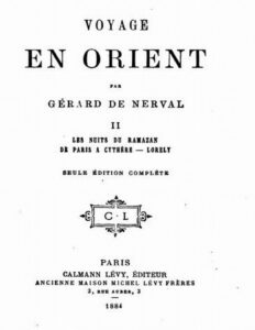 Voyage En Orient Volume 2 Les Nuits Du Ramazan De Paris A