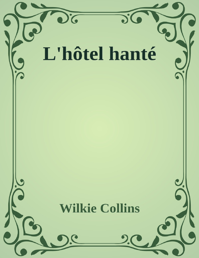 Couverture de L'hôtel hanté