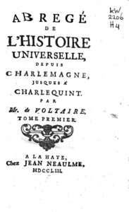 Couverture de Abrégé de l&rsquo;Histoire universelle depuis Charlemagne jusques à Charlequint (Tome 1)