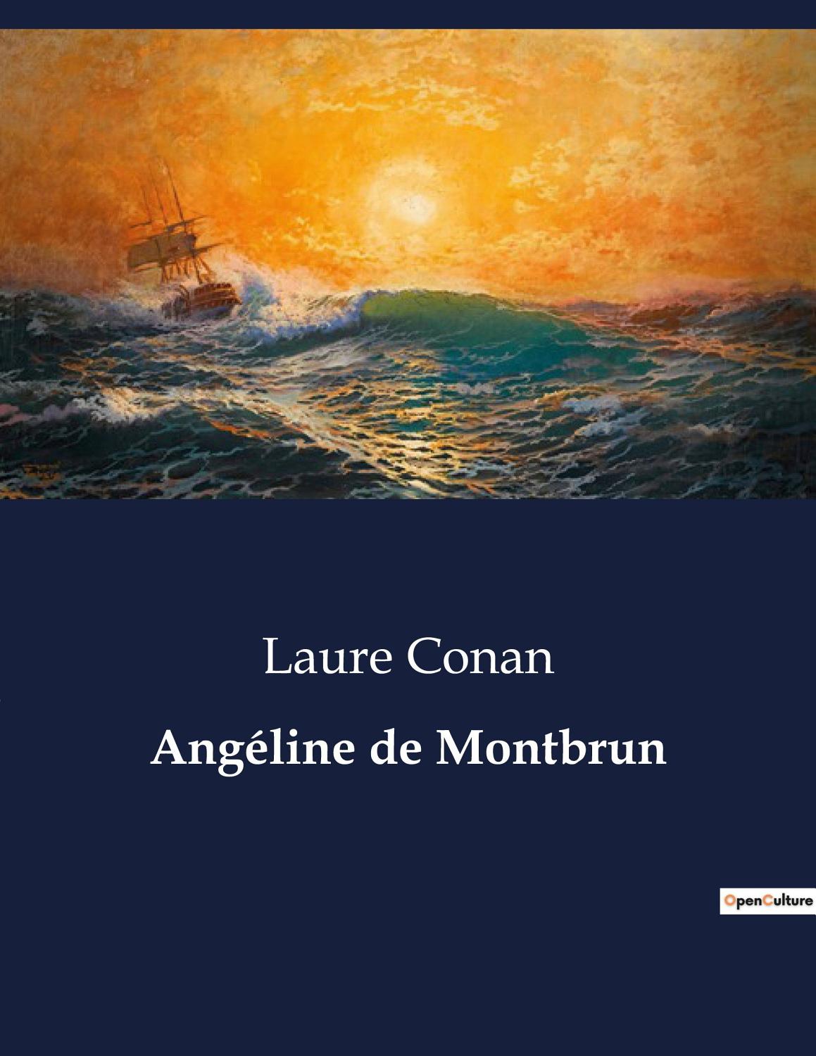 Couverture de Angéline de Montbrun