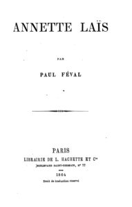 Couverture de Annette Laïs