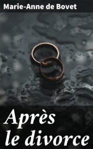 Après le divorce, couverture du livre