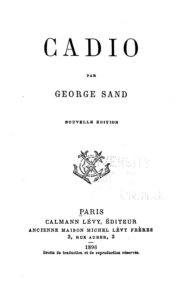 Couverture de Cadio