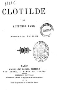 Couverture de Clotilde
