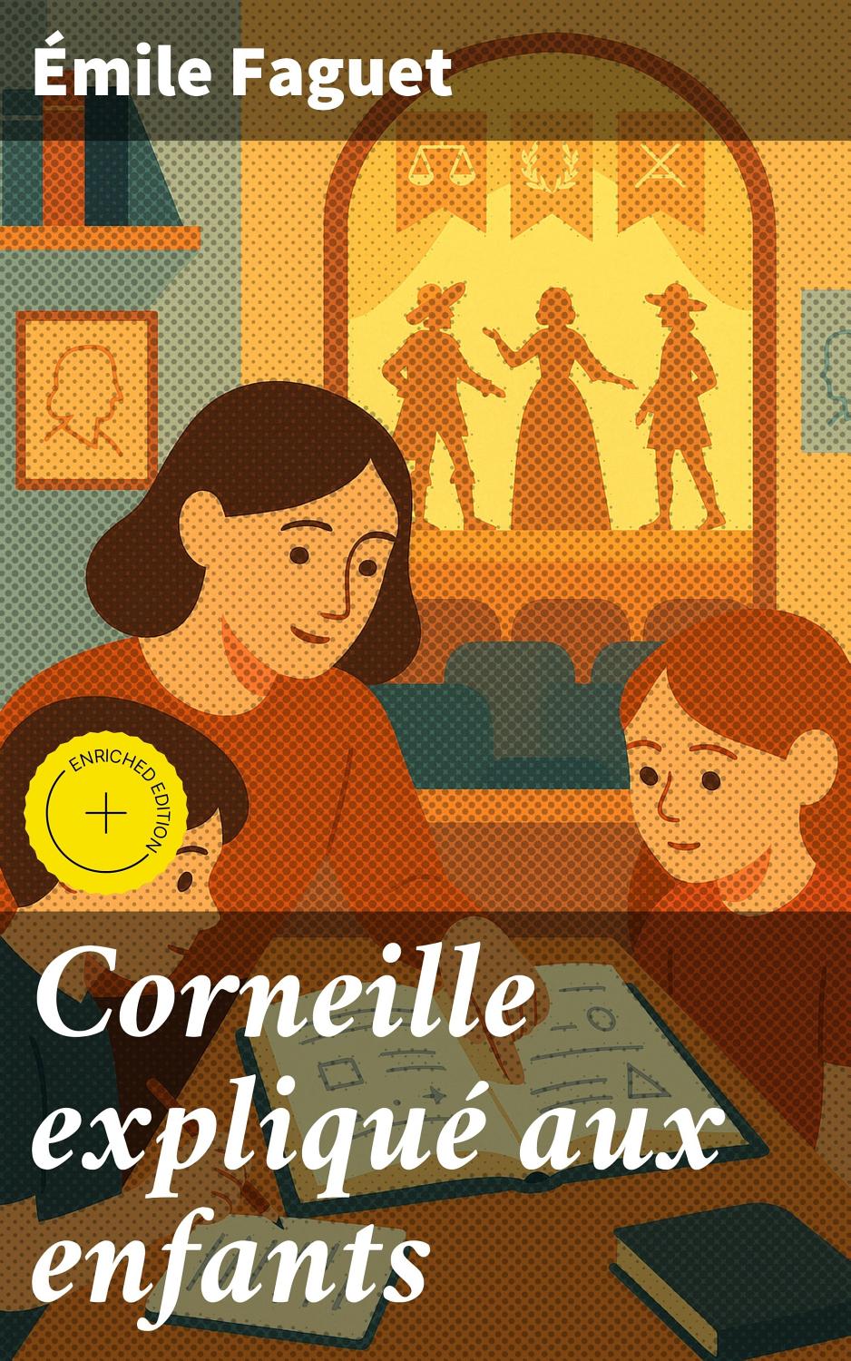 Couverture de Corneille expliqué aux enfants