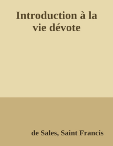 Couverture de Introduction à la vie dévote