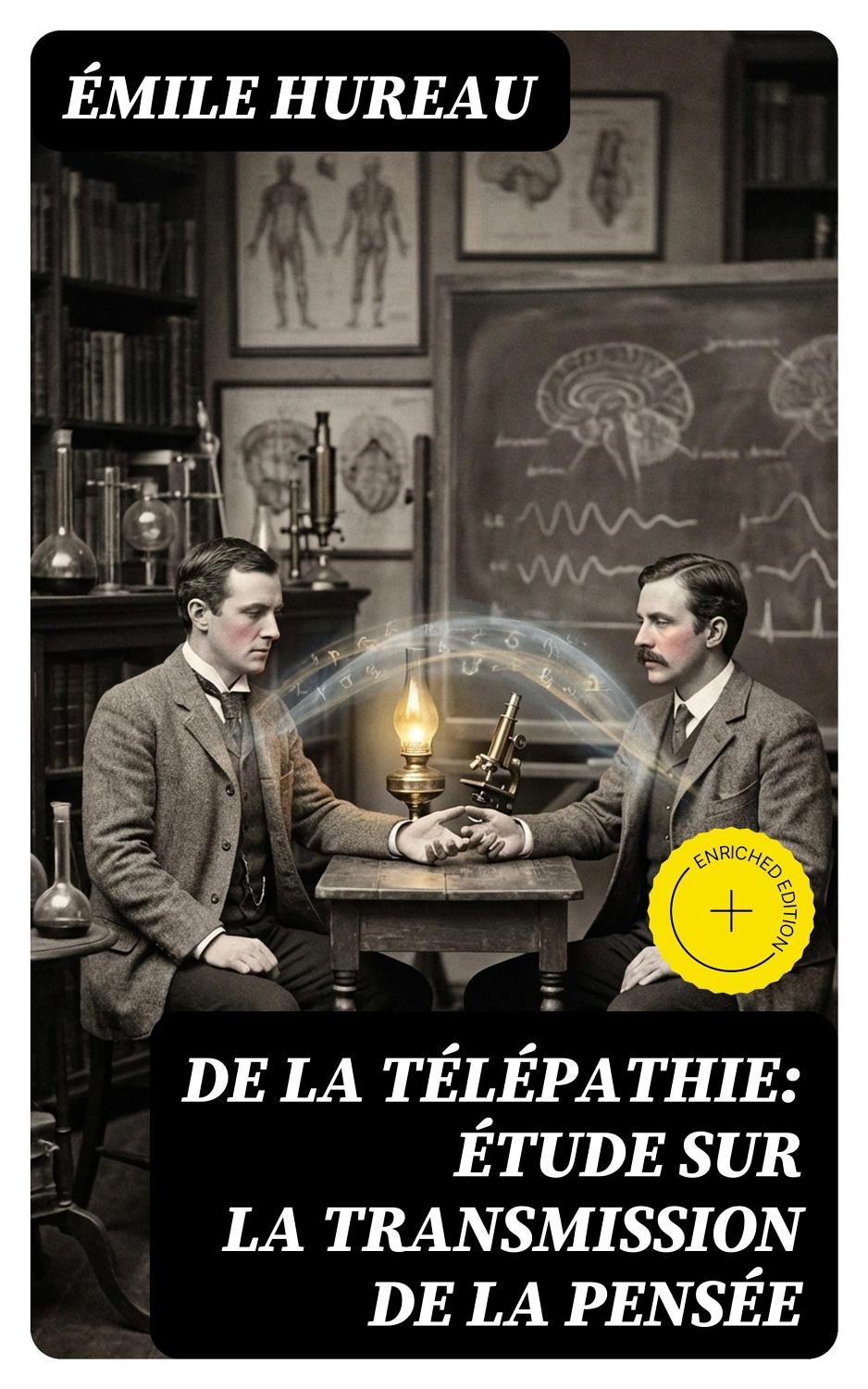 Couverture de De la télépathie: Étude sur la transmission de la pensée