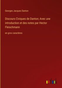 Couverture de Discours Civiques de Danton