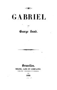 Couverture de Gabriel