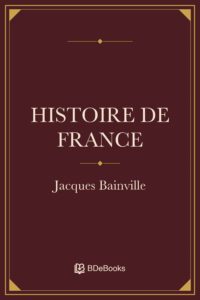 Histoire de France, couverture du livre