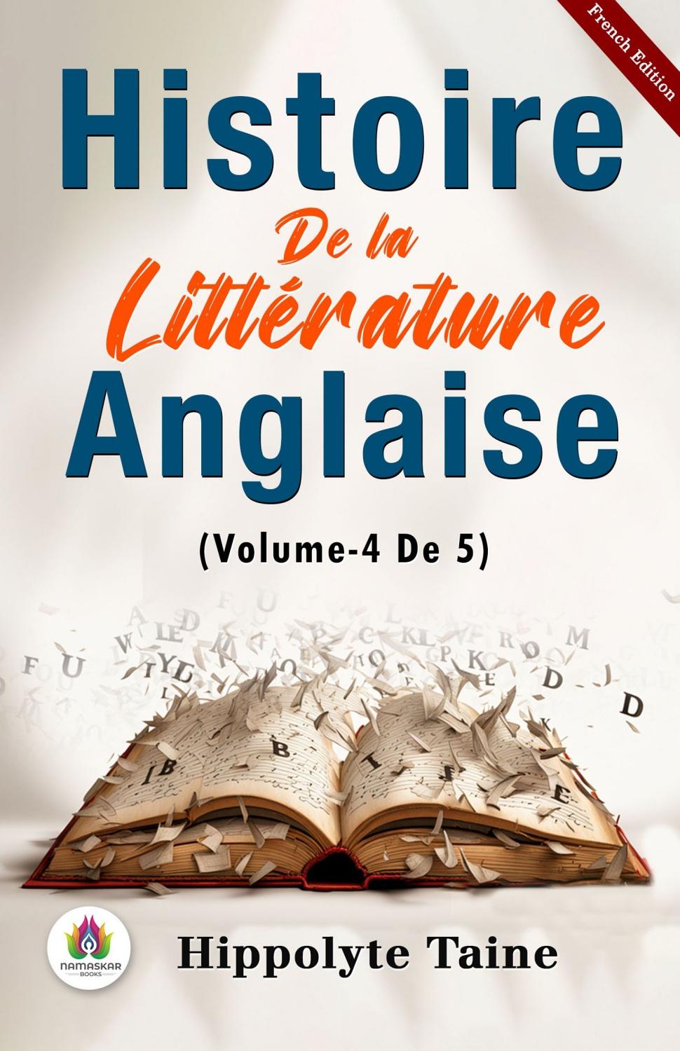 Couverture de Histoire de la Littérature Anglaise (Volume 4 de 5)