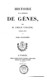 Couverture de Histoire de la République de Gênes