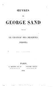 Couverture de Isidora