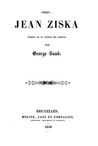 Couverture de Jean Ziska: épisode de la guerre des Hussites