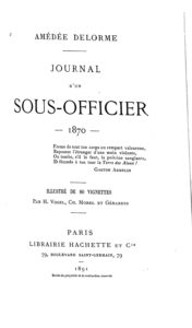 Couverture de Journal d&rsquo;un sous-officier, 1870