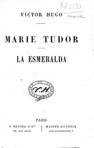 Couverture de La Esmeralda