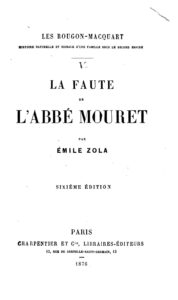 Couverture de La faute de l&rsquo;abbé Mouret