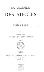Couverture de La Légende des Siècles