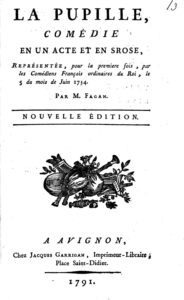 Couverture de La Pupille