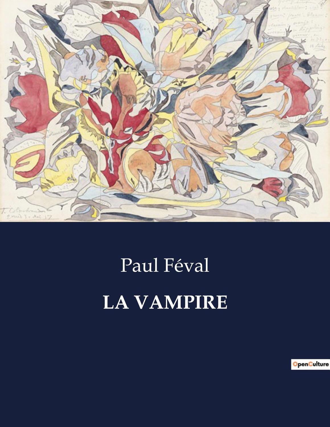 Couverture de La vampire
