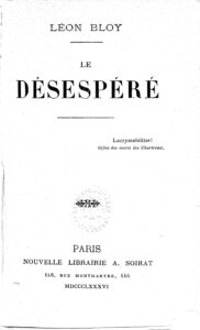 Couverture de Le Désespéré