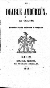 Couverture de Le Diable amoureux; L&rsquo;Honneur perdu et recouvré; Rachel ou la belle juive