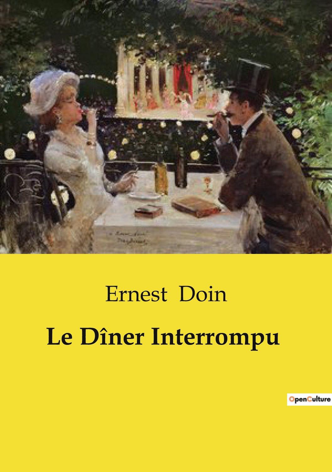 Couverture de Le dîner interrompu
