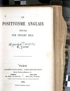 Couverture de Le positivisme anglais: Etude sur Stuart Mill