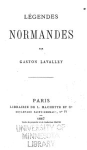 Couverture de Légendes Normandes