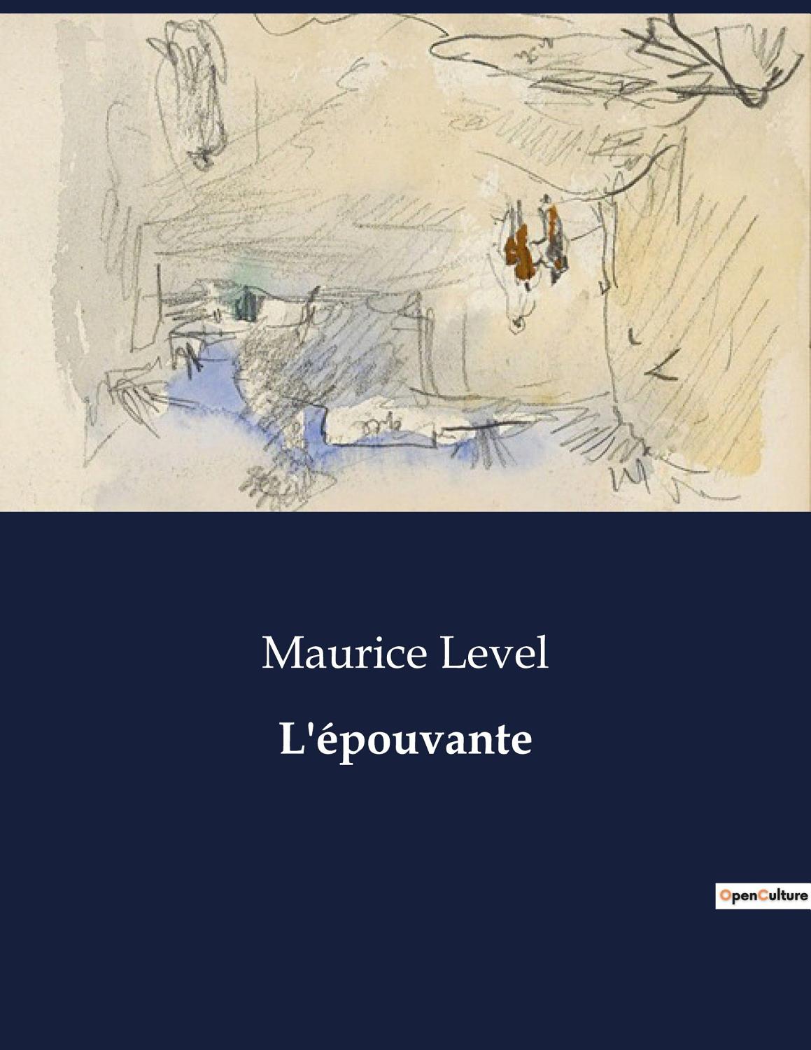 Couverture de L&rsquo;épouvante