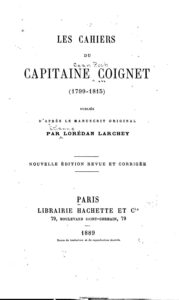 Les cahiers du Capitaine Coignet (1799-1815) by Jean-Roch Coignet, book cover