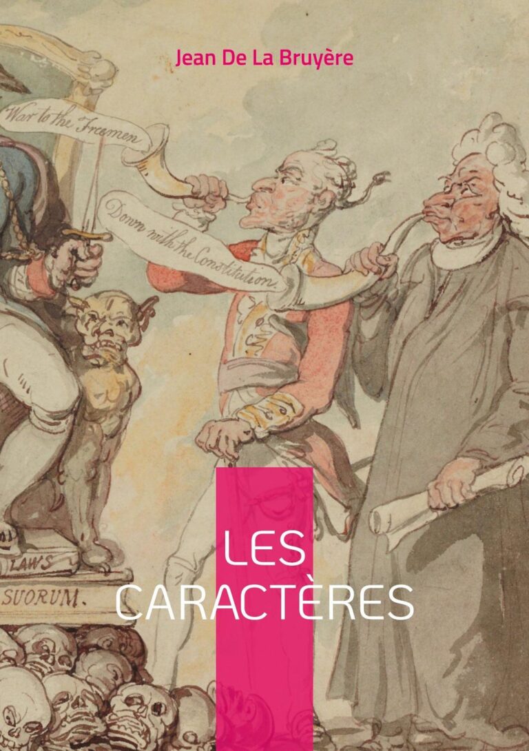 Couverture de Les caractères