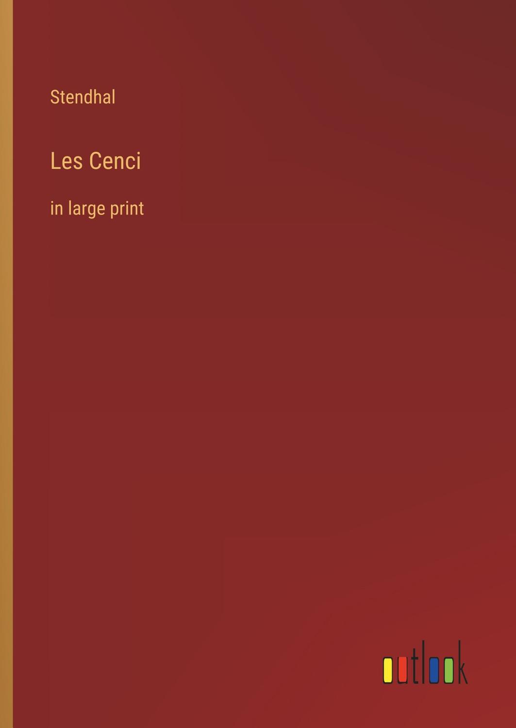Couverture de Les Cenci