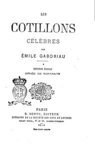 Couverture de Les cotillons célèbres