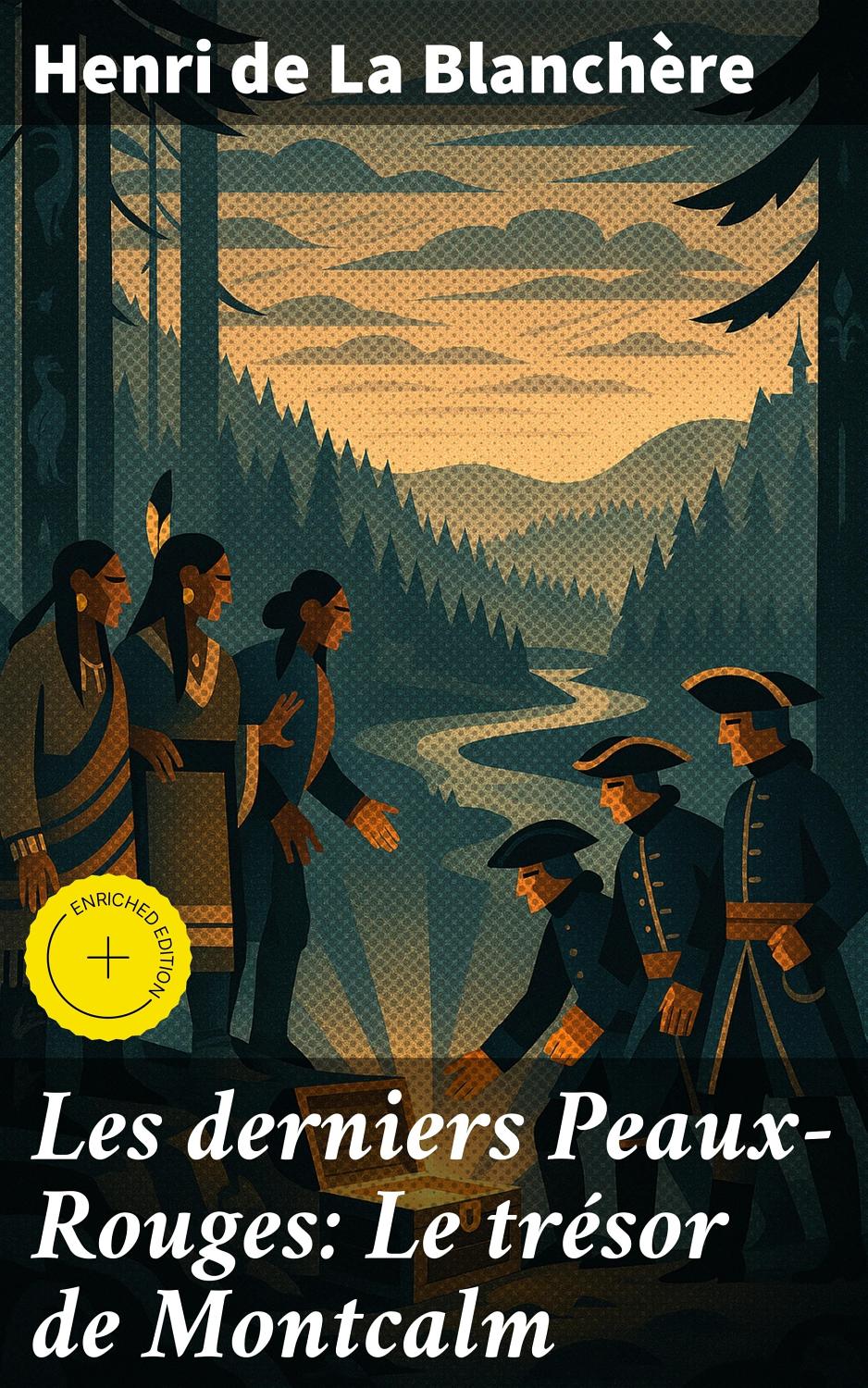 Couverture de Les derniers Peaux-Rouges: Le trésor de Montcalm