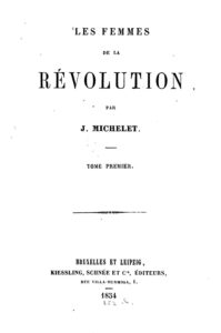 Couverture de Les Femmes de la Révolution
