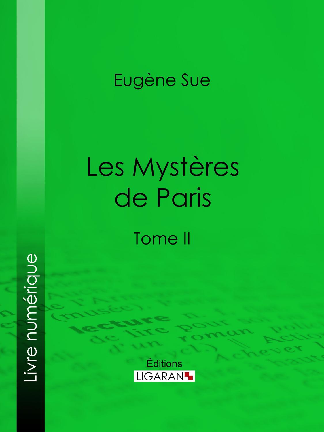 Couverture de Les mystères de Paris, Tome II