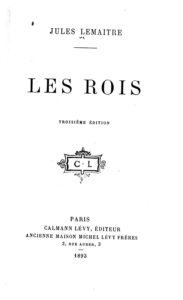 Couverture de Les Rois