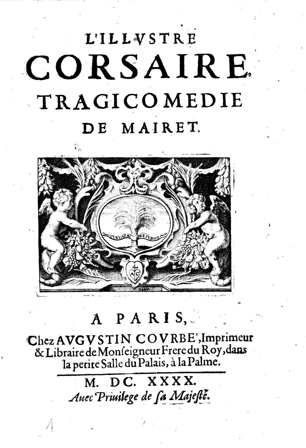 Couverture de L&rsquo;illustre corsaire: tragicomedie