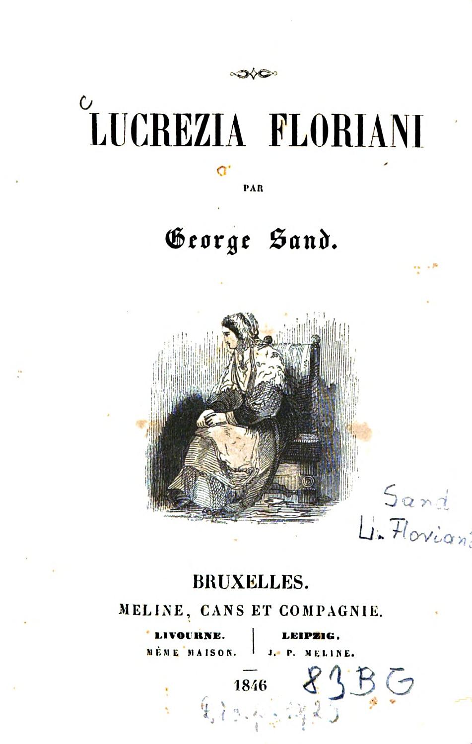 Couverture de Lucrezia Floriani