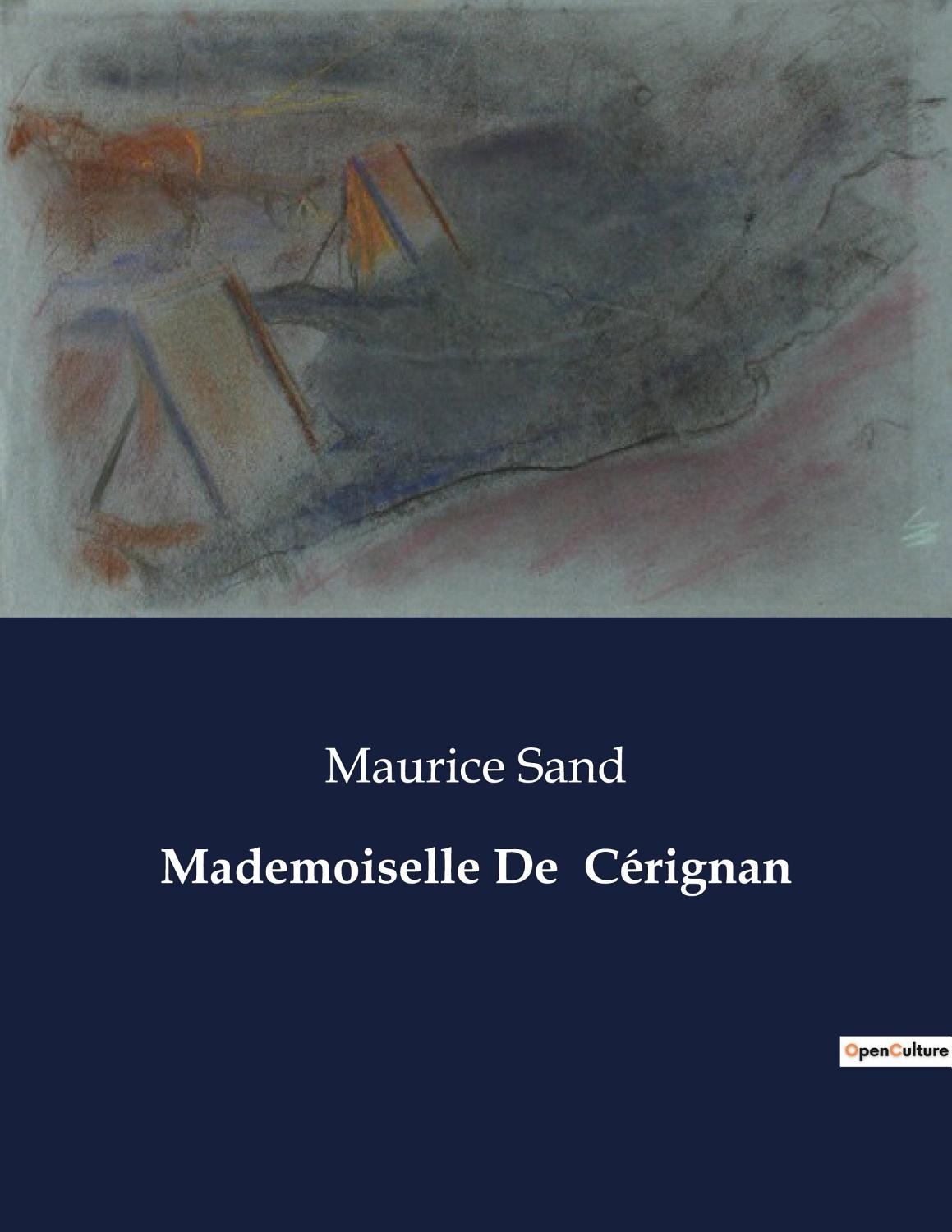 Couverture de Mademoiselle de Cérignan