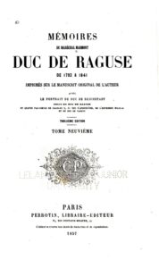 Couverture de Mémoires du maréchal Marmont, duc de Raguse (8/9)