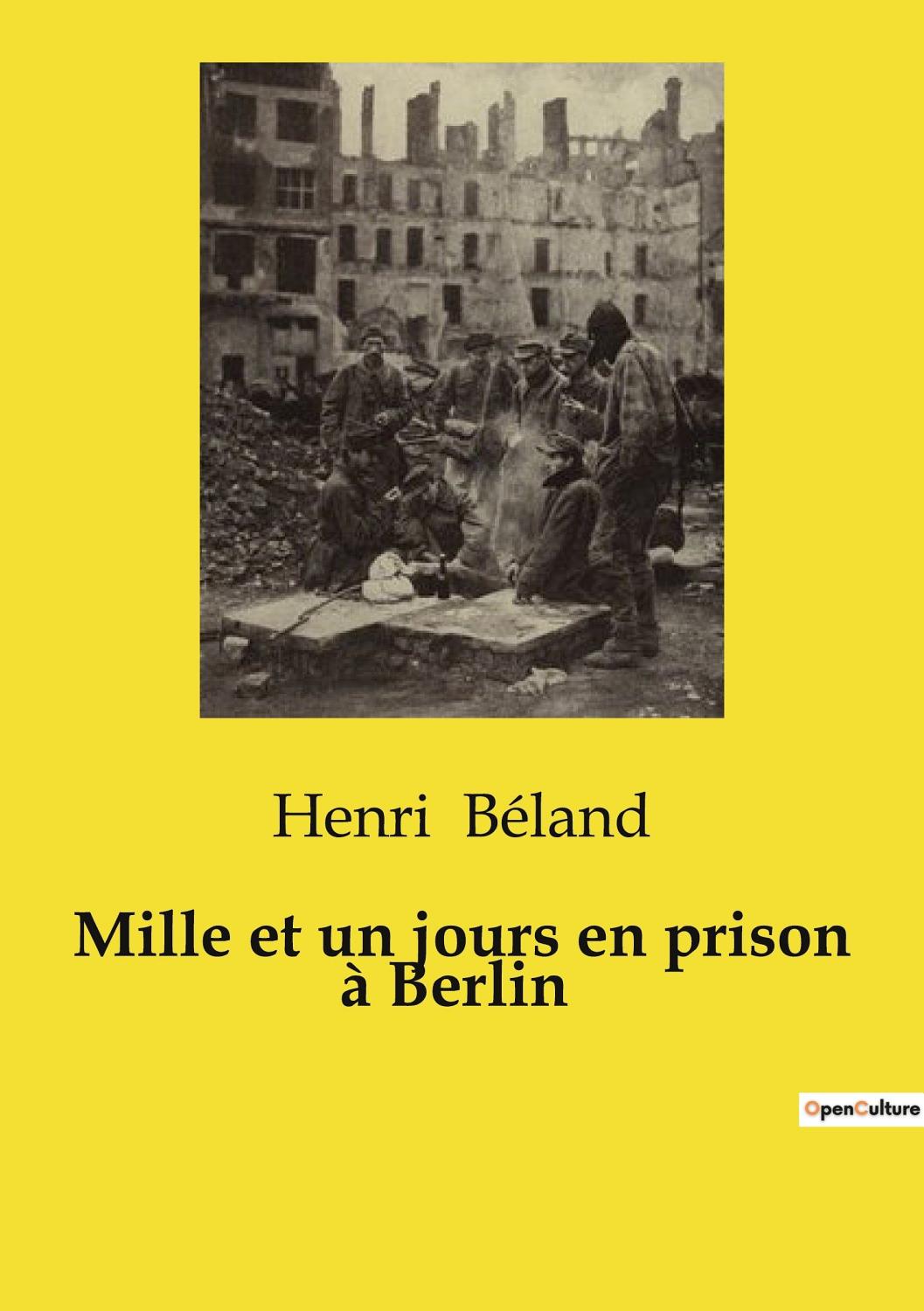 Couverture de Mille et un jours en prison à Berlin
