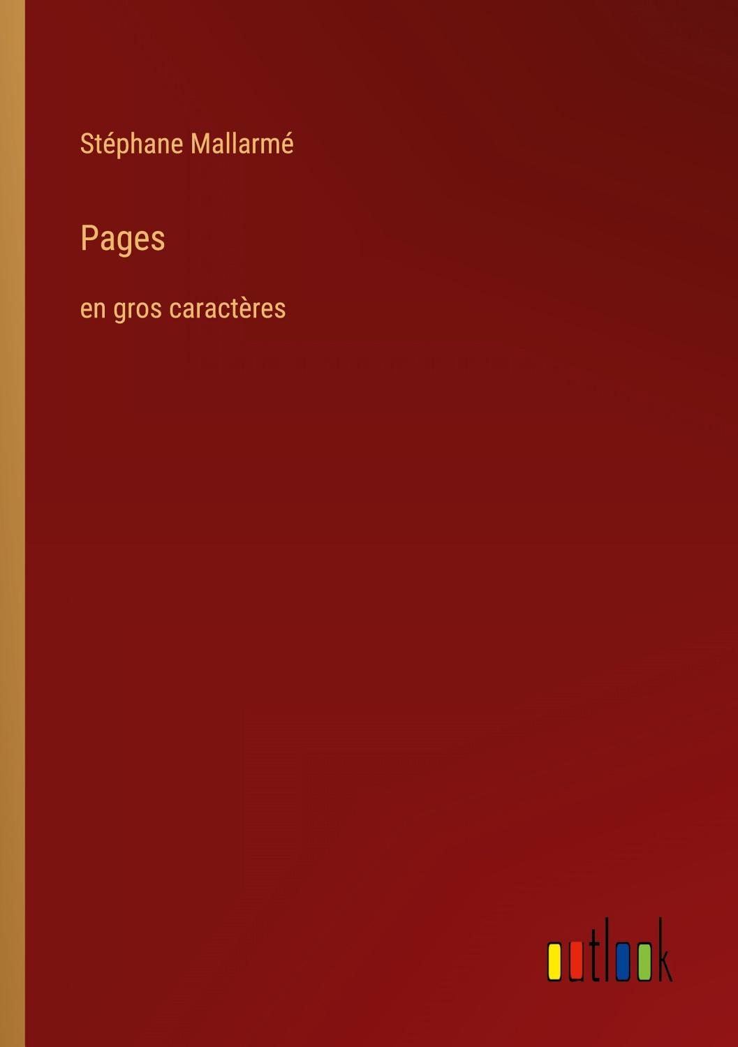 Couverture de Pages