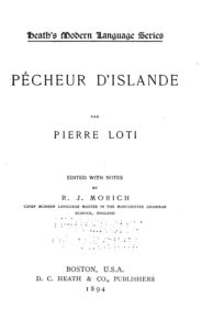 Couverture de Pêcheur d&rsquo;Islande