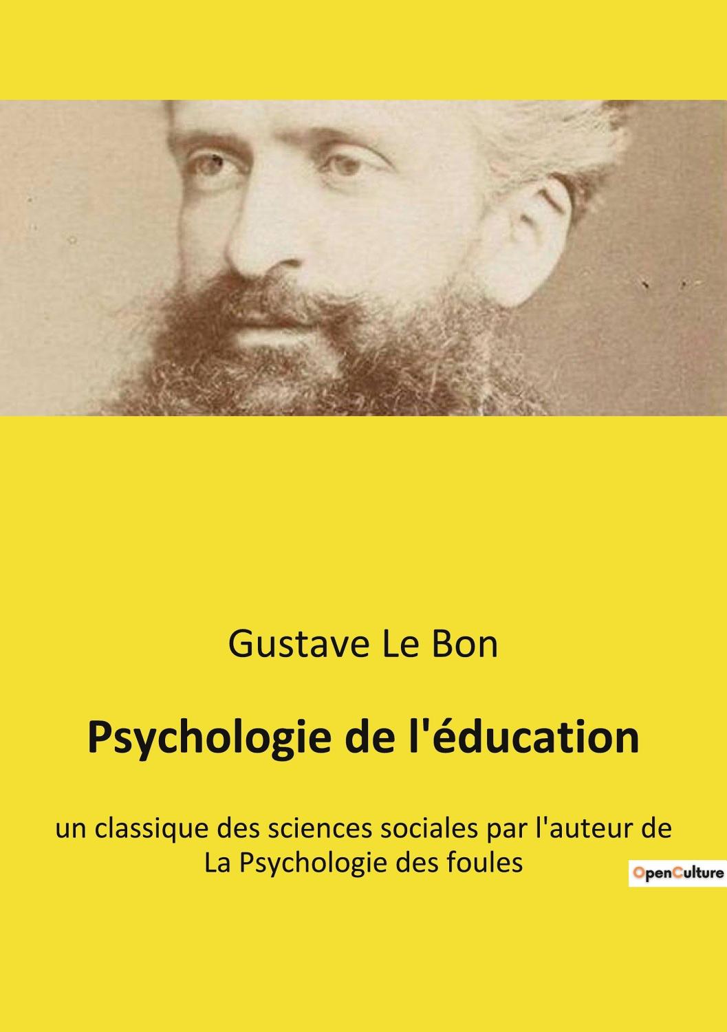 Couverture de Psychologie de l&rsquo;éducation