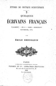 Couverture de Quelques écrivains français: Flaubert, Zola, Hugo, Goncourt, Huysmans, etc.