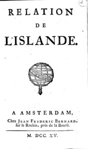 Couverture de Relation de l&rsquo;Islande